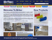 Tablet Screenshot of britec.net